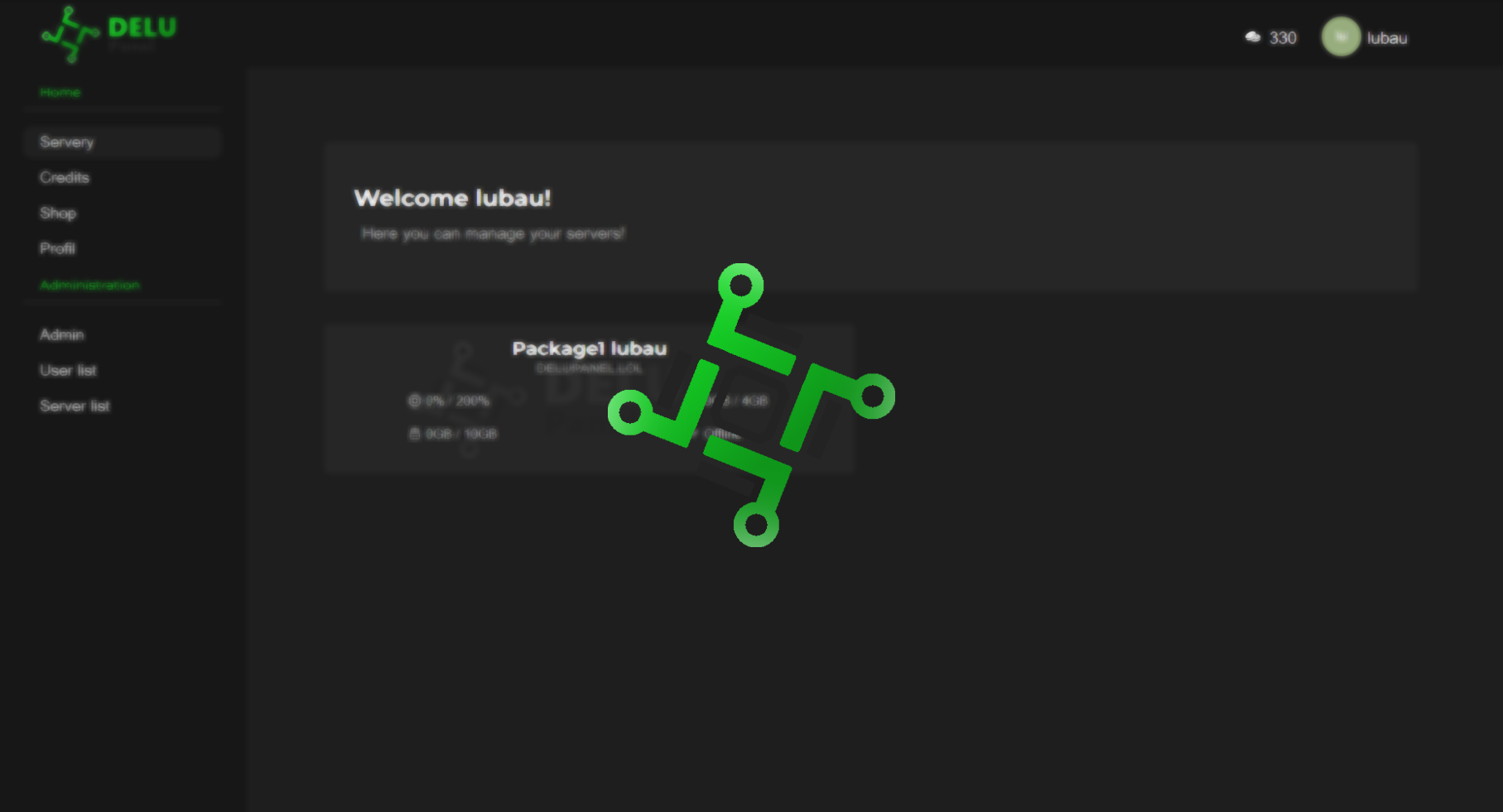 DeluPanel